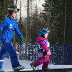 Keystone Colorado skiing toddler family traveling flying ski trip